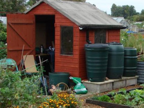 First Steps Nursery Allotment Shed